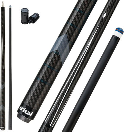 【CL-01】58" Carbon Fiber Pool Cue 12.5mm Tip